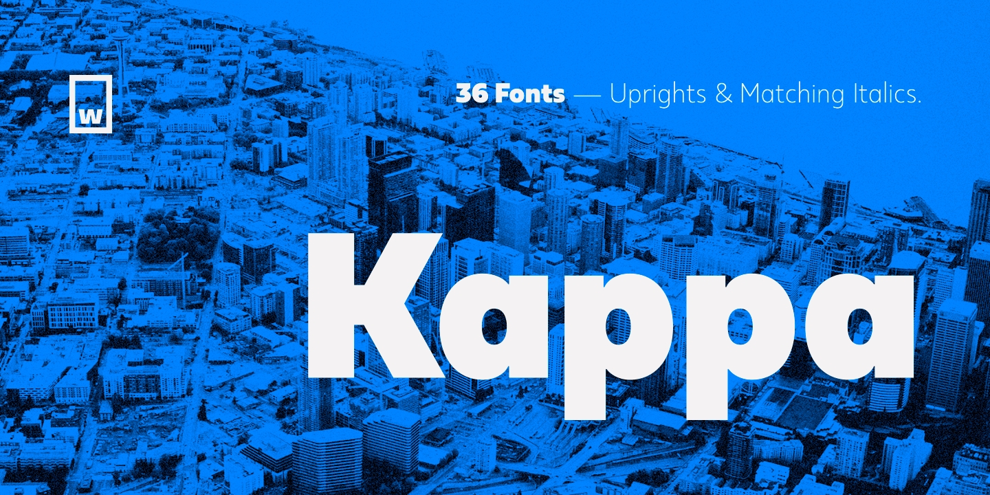 Font Kappa Display